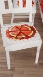 PETTI Artigiani Italiani – Cuscini per Sedia Cucina con Elastico da 2 Pezzi, Copricuscini in Microfibra, Coprisedia con Molla Disegno Angurie, 100% Made in Italy