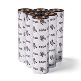 Zebra – Standard Black Wax Ribbon for Thermal Transfer Desktop Printers – Width 4.33 in, Length 242 ft, 0.5 in Core – 6 Rolls