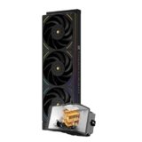 Thermalright TR Wonder Vision 360 UB ARGB – Raffreddatore ad acqua CPU, schermo magnetico curvo da 6,67 pollici, risoluzione 2400 x 1080, schermo AMOLED, raffreddamento CPU liquido per AM4/AM5