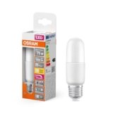 OSRAM Lamps Lampada LED Stick, E27, 11 W, Bianco, Bianco Caldo, 2700 Kelvin