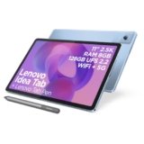 Lenovo Idea Tab Tablet – Display 11″ 2.5K (2560×1600) 90Hz, Processore Mediatek Dimenity 6300, RAM 8GB, Memoria 256GB, 5G, WiFi 5, Tablet Android 15, Tab Pen inclusa – Polar Blue