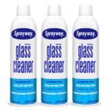Sprayway Glass Cleaner, SW-050 19 oz Cleaner for Auto and Home for a Streak-Free Shine, Deep Cleaning Foaming Action, Safe for Tinted & Non-Tinted Windows, Ammonia Free Foam Glass Cleaner, Pack of 3