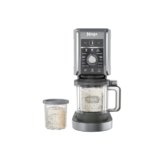 Ninja CREAMi Deluxe Ice Cream & Frozen Treat Maker for Ice Cream, Sorbet, Milkshakes, Frozen Yogurt, & More, 11-in-1, XL Capacity, Silver, Includes (2) Family-Sized 24 oz. Tubs, NC501