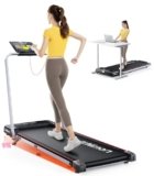 Tapis Roulant Elettrico Piehevole 12 km/h, RUNIMON 6 IN 1 Tapis Roulant Salvaspazio, Tapirulan con Inclinazione 9%, 2.5HP, App, Telecomando e Doppio Display LED