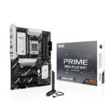 ASUS PRIME B850-PLUS WIFI, Scheda Madre AMD ATX, 8+2+1 Fasi Alimentazione, Slot DDR5, PCIe 5.0, 3 slot M.2, Wi-Fi 6E, Ethernet Realtek 2.5Gb, DisplayPort, HDMI, USB-A e USB-C da 10Gbps, Aura Sync