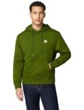 Calvin Klein 400Gsm Terry Badge Hoodie Lv04Rc274G, Felpa, Uomo, Verde (Medieval Forest), L
