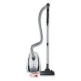 severin 7035 aspirapolvere con sacco, classe di consumo energetico A, grigio/bianco