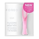 FOREO ISSA – Testina ibrida ondulata, setole in silicone e polimero PBT, durata 6 mesi, sostituibile, rosa perla