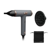 Rowenta Nano Asciugacapelli Compatto ad Alta Velocità 1700 W, Boost di Ioni Antistatici e Sensore di Temperatura per Capelli Setosi e Luminosi, Leggero, 3 Impostazioni di Velocità/Temperatura, HY8120