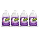 OdoBan Professional Disinfectant and Odor Eliminator Concentrate, Made in the USA, Lavender Scent, 4-Pack, 1 Gallon Each