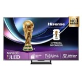 Hisense TV 55″ Mini-LED 165Hz 4K 2025 55U72Q PRO, Smart TV VIDAA U9 con 1000+APP, Dolby Vision IQ, HDR 10+ Adaptive, 165Hz Game Mode Ultra, Dolby Atmos 2.1.2 con Subwoofer, Alexa Built-in, 55”