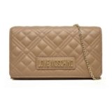 Love Moschino BORSA QUILTED PU BEIGE