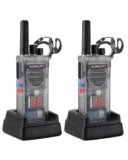 TXQ G5 Global PTT 4G LTE Two-Way PoC Radio Unlimited Range Communication – Digital Display 16 Channel with End-to-End Encryption Technology (Transparent)