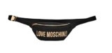 Love Moschino MARSUPIO PU GRS NERO GALV.ORO