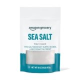 Amazon Grocery, Sea Salt, Fine Ground, 16 Oz (Previously Happy Belly, Packaging May Vary)