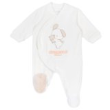 Chicco, Tutina Neonato in Calda e Morbida Ciniglia, con Comoda Apertura Frontale, Ideale per l’Inverno, Abbigliamento Bambino 0-24 Mesi, Designed in Italy