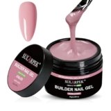 Sularpek Gel Ricostruzione Unghie, 65 ML Gel Passione per Unghie Alta Densità, Allunga e Ripara (Nude Cover)