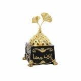 Zen Meditation Incense Burner – Resin Aromatherapy Decor for Home/Office, Compact Waterproof & Easy Clean, for Cone/Stick/Powder, Stress Relief Gift for Mindfulness & Yoga Lovers
