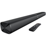 GarageRock Sound Bar per TV, Soundbar TV 2 in 1 divisibile con regolazione automatica del volume, altoparlanti TV stereo con 3 modalità EQ, Bluetooth 5.3, ARC/Opt/AUX, Soundbar per TV/PC/proiettori