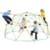 Sportspower 4-in-1 Super Lights 500LBS Metal Swing Set for Night Outdoor Play, LED Light-Up Swings, 2-Person Glider, 5ft Slide, 6ft Tall Durable Steel Frame