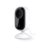 Arlo Essential Security Camera HD | Indoor Only | 2nd Gen | Pet Camera & Baby Monitor | Wired, Automated Privacy Shield, 2-Way Audio, Night Vision, Live Stream, Motion Alerts,Notifications|White 1 Cam