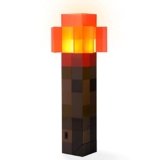 Minecraft Toys Redstone Torch 12.6 Inch LED Lamp | USB Rechargeable for Nightlight, Costume Cosplay, Roleplay Pack of 1
