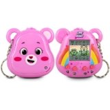Care Bears Digital Pet – Cheer Bear Nano Pet with Care Features, 1.4” Inch Screen, Handheld Interactive Virtual Pets for Kids, Collectible Electronic Toy, Battery Included