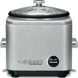 Cuisinart 8-Cup Rice Cooker, Silver, CRC-800NAS