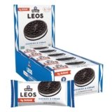 Rip Van LEOs – Cookies and Cream Sandwich Cookies – Low Sugar Snack Cookies – Low Carb Snack – Diabetic Snacks – 40 Low Sugar Cookies (10 Packs of 1.69oz)