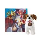 Elf Pets: A Saint Bernard Tradition- Includes Beautifully Illustrated Hardbound Storybook, Huggable Elf Pet St. Bernard Stuffed Animal with Barrel Charm and Official Adoption Certificate