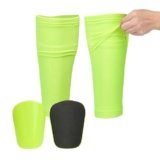 Pinellia Soccer Shin Guards for Kids and Adults,Men Women Shin Guards Sets with Sleeve & Pads,Football Protector Gear for Age 4-6 8-10 10-12(GreenSet,Kids)