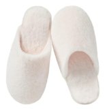 Coswind Pantofole Donna Uomo Invernali Ciabatte Pelose Peluche Calde with Memory Foam Imbottite Casa Antiscivolo Mocassino Scarpe Morbide Comode Unisex Eleganti Bianco 290
