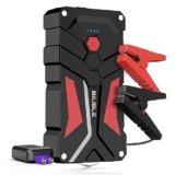 BIUBLE Avviatore Batteria Auto, 3000A Portatile Avviatore Emergenza per Auto(Adatto a 7.0L Gas o motore diesel 5.5L litri), 12V Jump Starter Booster Power Bank, Torcia a LED