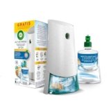 Airwick Active Fresh Deodorante per Ambienti, Confezione con 1 Diffusore Automatico senza gas, 1 Ricarica alla Fragranza Brezza Marina e Magnolia 228ml, 2 Pile AA, Neutralizza Odori 24/7