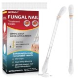 Fungal Nail Clear & Cure Swabs – 30Ct, Extra Strength Toenail & Athlete’s Foot Treatment with Tolnaftate, Fast Acting
