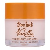 Tree Hut Vanilla Overnight Lip Mask, Deeply Hydrating Leave-On Treatment for Soft Lips, Self Care Essential, 6 oz