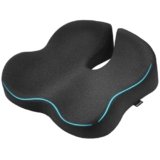 Arbanith Cuscino in memory foam per sedia da ufficio, seggiolino auto, aereo, candeggina