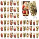 Dimsile 12 Pcs Christmas Hand Cream Bulk Gift Set Retro Christmas Mini Hand Lotion Travel Size Moisturizing Body Cream for Women Homeless Birthday Xmas Gift Stocking Stuffer