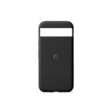 Google Cover per Pixel 8a, Silicone resistente e antimacchia, Cover per smartphone Android, Nero ossidiana