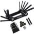 Bike Repair Tool Kit – 21 PCS Bicycle Tool Set with Hex Wrenches, Tire Levers, Patch Kit, Gloves & Portable Saddle Bag – Complete Road & Mountain Bike Repair Kit