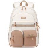 School Laptop Backpack for Girls Boys: Casual Middle High School Backpacks 15.6 Inch College Bookbag with USB Charging Port Waterproof Travel Back Pack Cute Work Book Bag for Teens Students Women Men