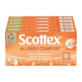 Scottex Fazzoletti Pocket Allergy, Ultra assorbenti, Oftalmologicamente testati, Confezione da 80 Pacchetti di Fazzoletti di carta (8×10)