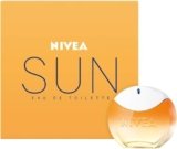 NIVEA SUN Eau de Toilette 30 ml, Profumo donna e uomo unisex ispirato alla fragranza della crema solare NIVEA SUN, Acqua profumata con note fresche e agrumate, Con cofanetto ideale come idea regalo