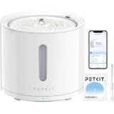 PETKIT EVERSWEET Solo 2 Fontana d’acqua per animali domestici, pompa senza fili, controllo tramite app, ultra silenzioso, modalità Smart/Normal/DND, erogatore d’acqua per cani e gatti-2L