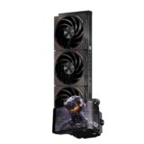 Thermalright TR Wonder Vision 360 TURBO ARGB – Raffreddatore ad acqua per CPU 3000 RPM, schermo curvo 60 Hz con risoluzione 2400 x 1080, per AM5, Intel LGA1851/1700,6,67 pollici