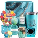 Christmas Gifts For Mother In Law Birthday Gifts for Women, Happy Birthday Gift Basket Set for Her, Wife, Daughter, Sister, Girlfriend, Coworker, Unique Relaxing Spa Birthday Gift Idea