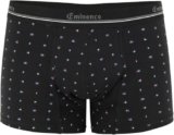 Boxer Sanitario Assorbente da Uomo, Cotone Elasticizzato, Dispositivo Medico, Anti Odore, Invisibile 4 Strati Piccole Perdite Urinarie, Incontinenza (Fantasia, XXL)