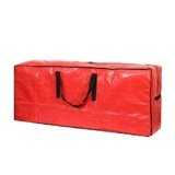 Sattiyrch Christmas Tree Storage Bag – Fits Up to 7.5 ft Holiday Xmas Disassembled Trees with Durable Reinforced Handles & Dual Zipper – Waterproof Material Protects from Dust,Moisture(Red)