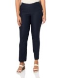 Briggs New York Women’s Pull On Bootcut Magic Pant, Navy, 14