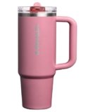 Stanley Quencher ProTour Flip Straw Tumbler with Leakproof Lid 30 oz| Built-In Straw & Handle | Cupholder Compatible for Travel | Insulated Stainless Steel Cup | BPA-Free | Port Shimmer